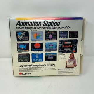 Suncom Animation Station Computer Design Pad for Apple II,  Commodore 64,  & 128 2