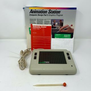 Suncom Animation Station Computer Design Pad for Apple II,  Commodore 64,  & 128 3