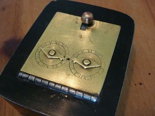 Antique/ Georgian Two Dial Combination Lock Puzzle/Trick Snuff box 2