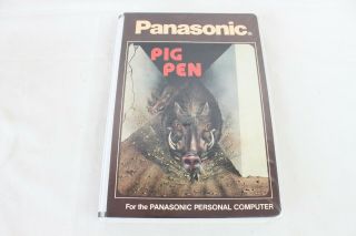 Rare Vintage Panasonic Jr 200u 200 - U Computer Video Game Pig Pen Jr - Tu73