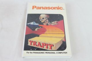 Rare Vintage Panasonic Jr 200u 200 - U Computer Video Game Trapit Jr - Tu76
