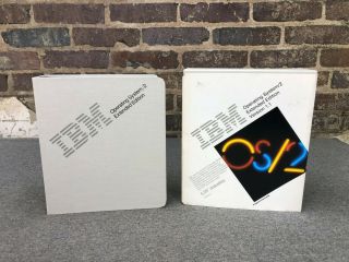 Ibm Os/2 1.  1 Extended Edition Operating System Software 5.  25 " Ibm Pc/compatibles