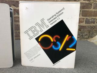 IBM OS/2 1.  1 Extended Edition Operating System Software 5.  25 