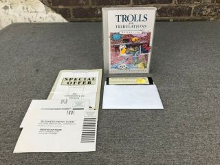 Trolls and Tribulations (Atari 400 800 XL XE,  1985) | Creative Software 2