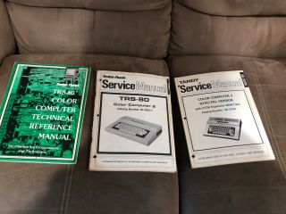 Radio Shack/tandy Color Computer Service Manuals