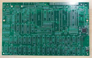 Zx Nuvo 128 Issue 3a: Zx Spectrum 128k,  2a/,  3 Clone Pcb Include Divmmc On Board