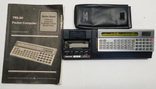 Vintage Radio Shack Trs - 80 Pocket Computer Parts/repair