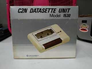 Commodore C2n Datasette Unit Model 1530 Cassette Tape Player Recorder 2