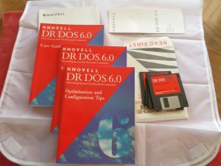 Vintage 1992 - Novell Dr Dos 6.  0 - User Guide 