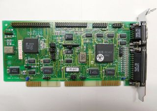 Dtk Pti - 217 8 - Bit Isa Multi - I/o Card Com - Game - Hdd - Fdd Parallel/serial