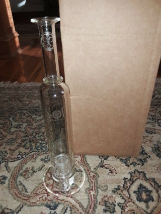 S.  O.  L Seed Of Life Glass Water Pipe