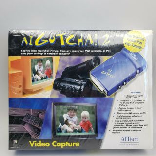 Ai Gotcha 2 Model 14 - 001 - 001 - 37 Video Capture Hardware Windows 3.  1 95 Nt