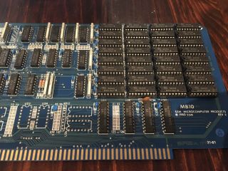 16k Solid State Music MB 10 S - 100 RAM Board - Rare uPD2114LC Chips 2