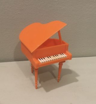 Vintage Mattel Tutti Doll House Piano For Melody In Pink 60’s Barbie Family