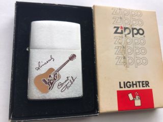 1984 Ernest Tubb Country Music Guitar Zippo Lighter