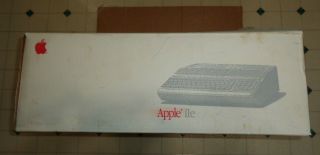 Vintage Apple Iie Personal Computer Empty Box Empty Box Only