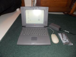 1994 Apple Powerbook 500 Series Laptop Computer W/power Supply & Mouse