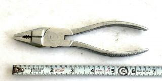 Vintage Heyco Diagonal Cutter Pliers Chrome Made In Germany