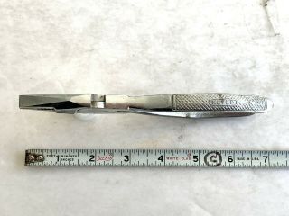VINTAGE HEYCO DIAGONAL CUTTER PLIERS CHROME MADE IN GERMANY 3