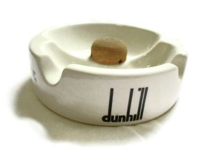 Dunhill My Mixture Pipe Knocker Advertising Ashtray Ceramic Italy Made Rare Vtg