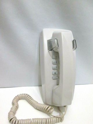 Vintage Radio Shack 43 - 3260 Retro Push Button Wall Mount Telephone Corded Phone