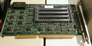Vintage Acculogic Rampat Plus Isa 16 Bit Pc At 286,  Memory Expansion Board