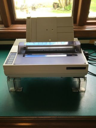 Vintage Tandy Dmp - 130a Parallel Dot Matrix Printer For Model 1000 Pc,  26 - 1280a