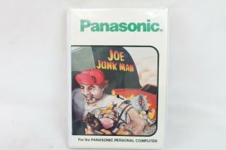 Rare Vintage Panasonic Jr 200u 200 - U Computer Video Game Joe Junk Man Jr - Tu74