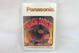 Rare Vintage Panasonic Jr 200u 200 - U Computer Video Game Demon Dodge Jr - Tu83