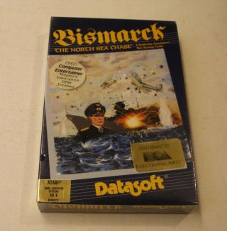 Bismark By Datasoft For Atari 400/800 -