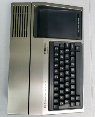Vintage Texas Instruments Ti - 99 4a Home Computer & Gaming System