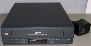 Vintage Zenith Vcp352 Ac/dc Video Cassette Player Vhs