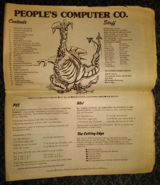 Vintage People ' s Computer Company Vol 5 1 1976 2
