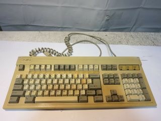 Vintage Focus FK - 2001 AT Clicky Mechanical Keyboard White Alps Switches FSQ4VY 2