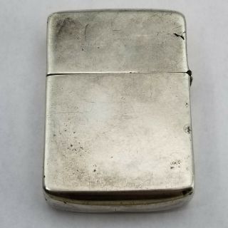 WW2 Era Trench Art Lighter Case India Map 900 Silver Rubies Zippo Insert,  Empty 2