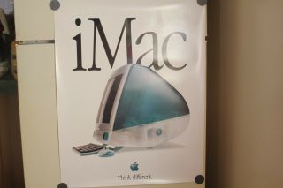 Vintage Apple Computer Poster Imac Bondi Blue