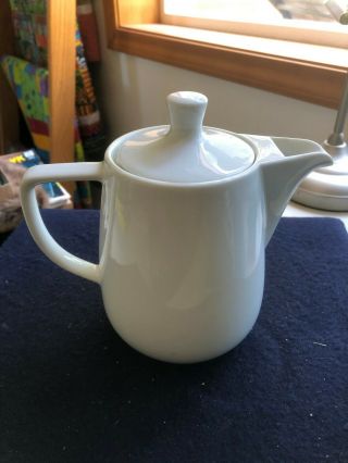 Vintage Melitta White Porcelain Teapot