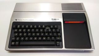 Texas Instruments Model Ti - 99/4a Home Computer Console Pal Vintage