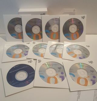Silicon Graphics Sgi Software Library Set For Irix Software.  11 Cds