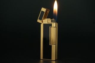 Dunhill Rollagas Lighter W/box Vintage F10