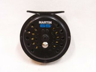 Vintage Martin Model 65 Single Action Fly Fishing Reel Loaded With Line