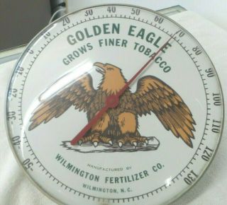 Vintage Golden Eagle Tobacco Thermometer