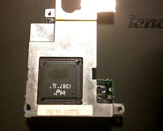 Ibm 44g3762 39g9761 316698f Rare Processor Card 25 Mhz 1986 Thinkpad 700 700c