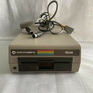 Commodore 64 Disk Drive 1541 Vintage Floppy Disk Drive
