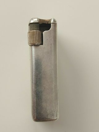 FLAMINAIRE STERLING SILVER CASE cigarette Lighter Vintage 1960 ' s 3