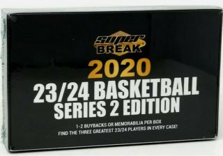 2020 Break 23/24 Basketball Series 2 Box Michael Jordan Rc? Lebron? Kobe??