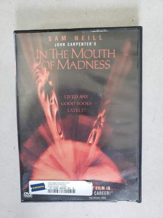 In The Mouth Of Madness Sam Neil Dvd Vintage