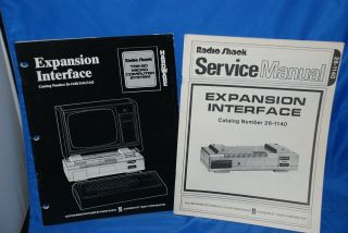 Radio Shack Trs - 80 Model I Expansion Interface Hardware And Service Manuals