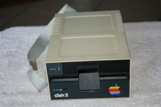 Apple Computer Inc External Disk Ii Floppy Drive 1 A2m0003 Vintage May20 6