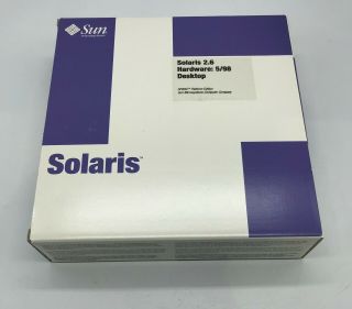 Solaris 2.  6 For Sparc Platform Edition 5/98 Retail Solms - 260wd999